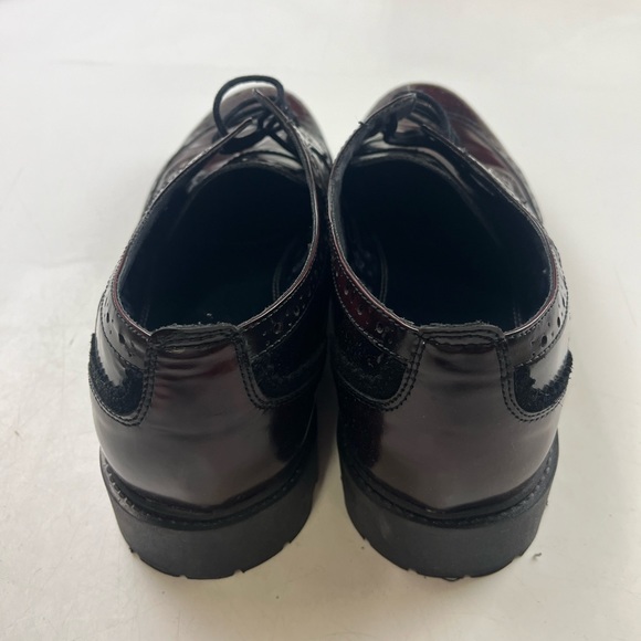 Penguin Original Lace Up Brogues in Burgundy Leather - Size 44 - G84-8 - Picture 9 of 9